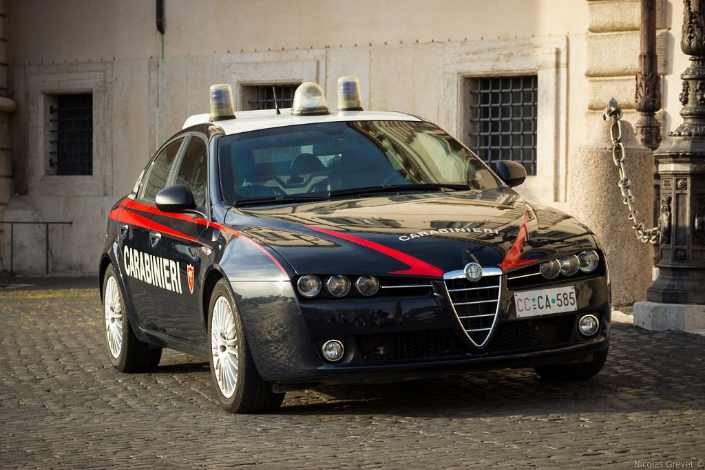 Carabinieri Alfa Romeo