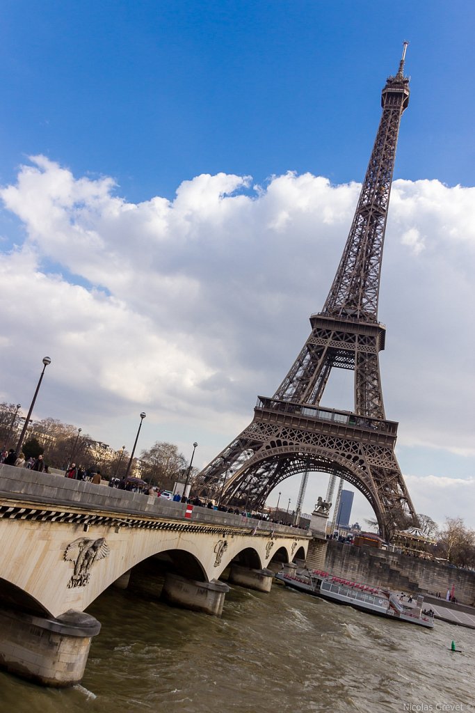Pont d'Iéna & Eiffel tower